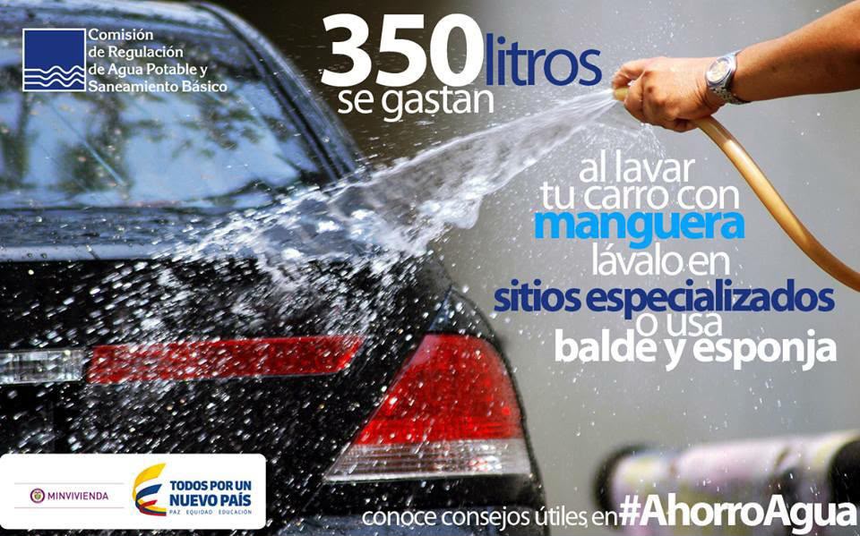 Campaña CRA: Lavado de vehículo con balde