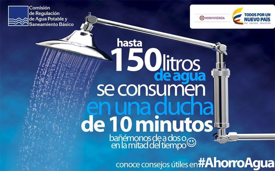 Campaña CRA: Hasta 150 litros en una ducha de 10 minutos